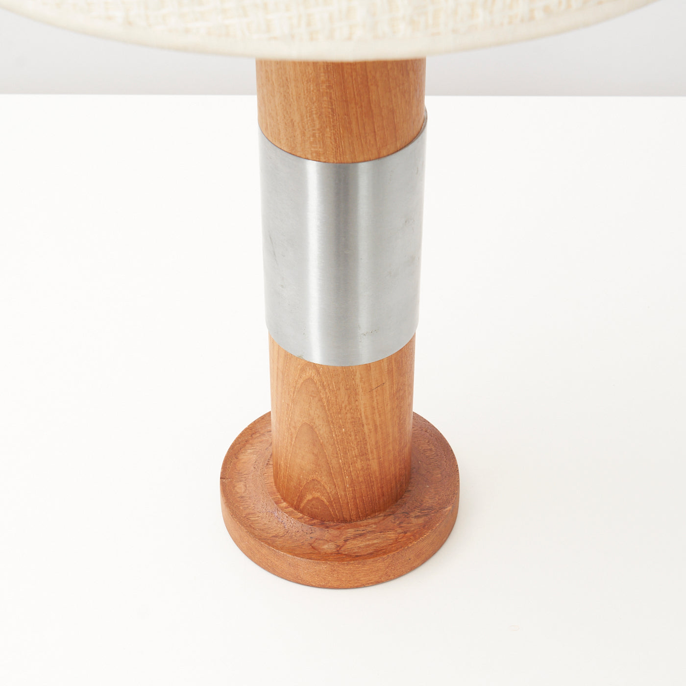 Teak Table Lamp