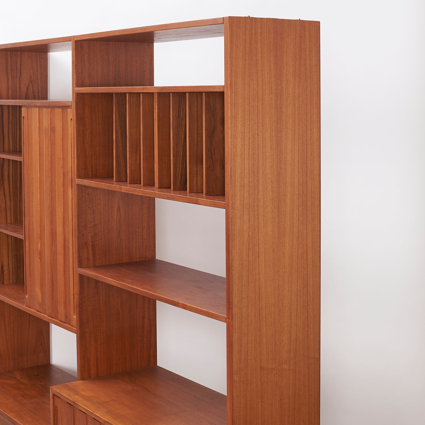 Teak 'RY 100' Bookcase System by Hans Wegner for Salesco, Denmark