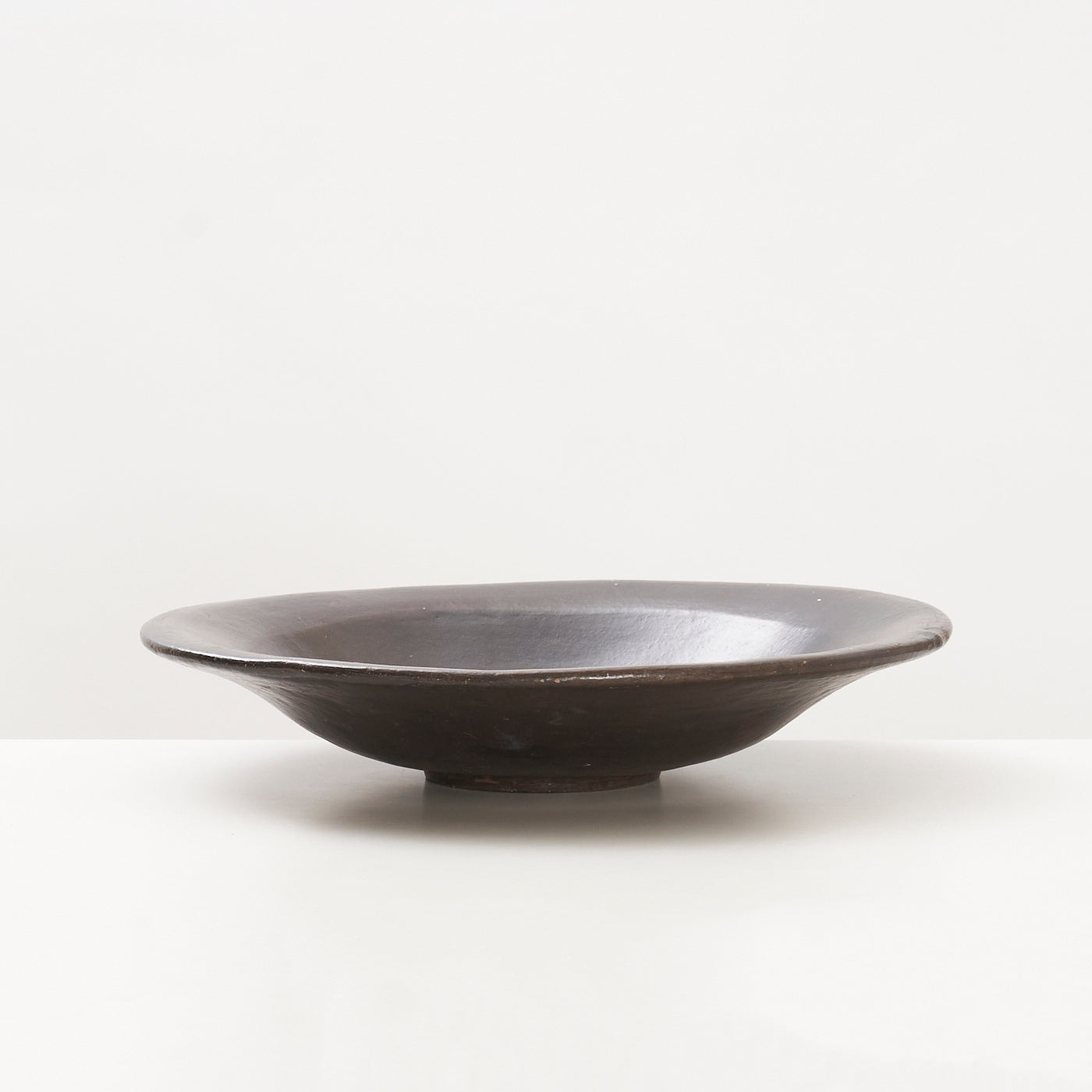 Large Glazed Terra Cotta Bowl