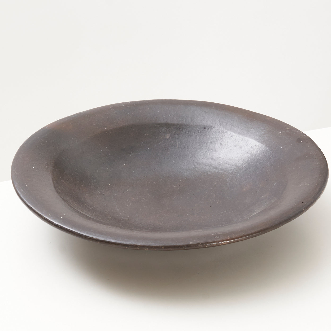 Large Glazed Terra Cotta Bowl