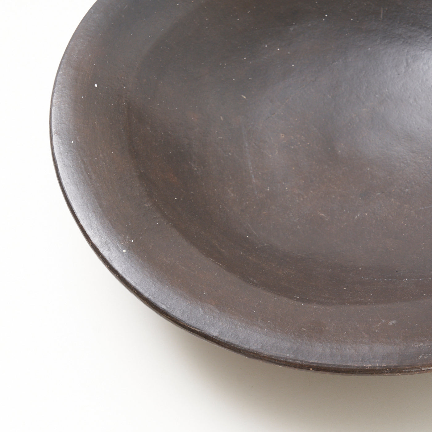 Large Glazed Terra Cotta Bowl