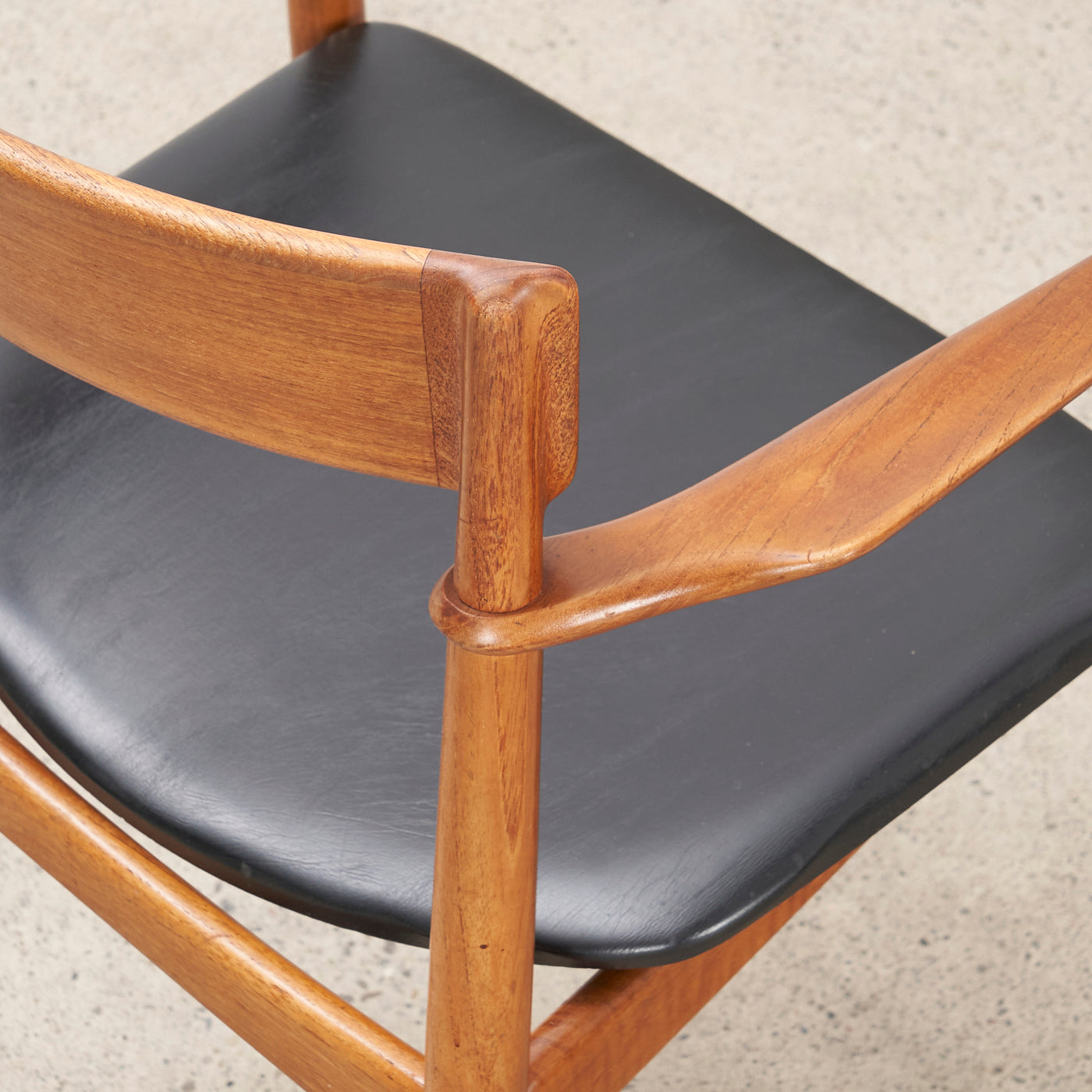 Teak Armchair by Henry Rosengren Hansen for Brande Møbelindustri, Denmark