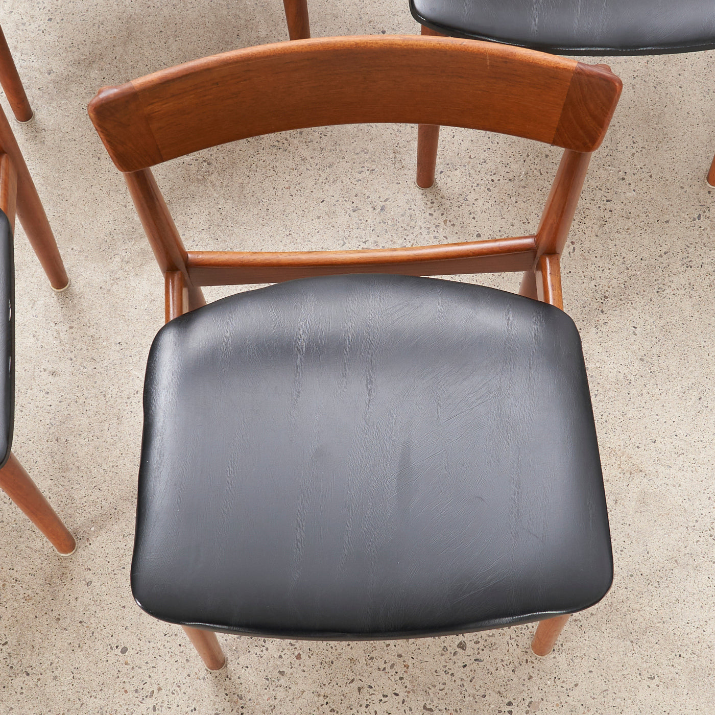 Set of 4 Teak 'Model 39' Dining Chairs by Henry Rosengren Hansen for Brande Møbelindustri, Denmark