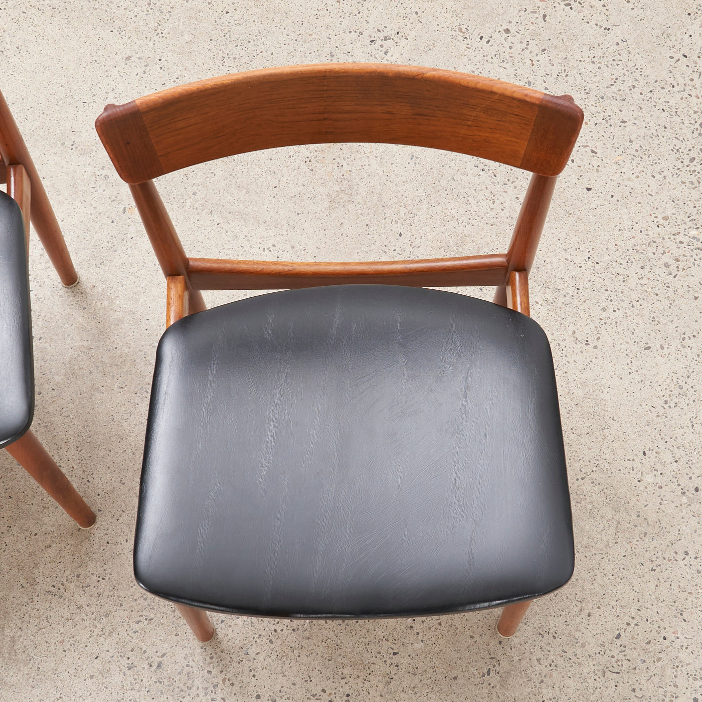 Set of 4 Teak 'Model 39' Dining Chairs by Henry Rosengren Hansen for Brande Møbelindustri, Denmark