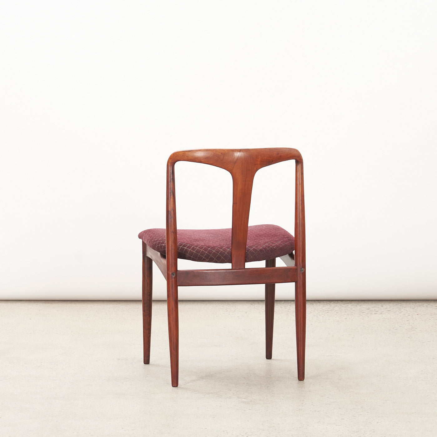 Single Rosewood 'Juliane' Chair by Johannes Andersen, Denmark