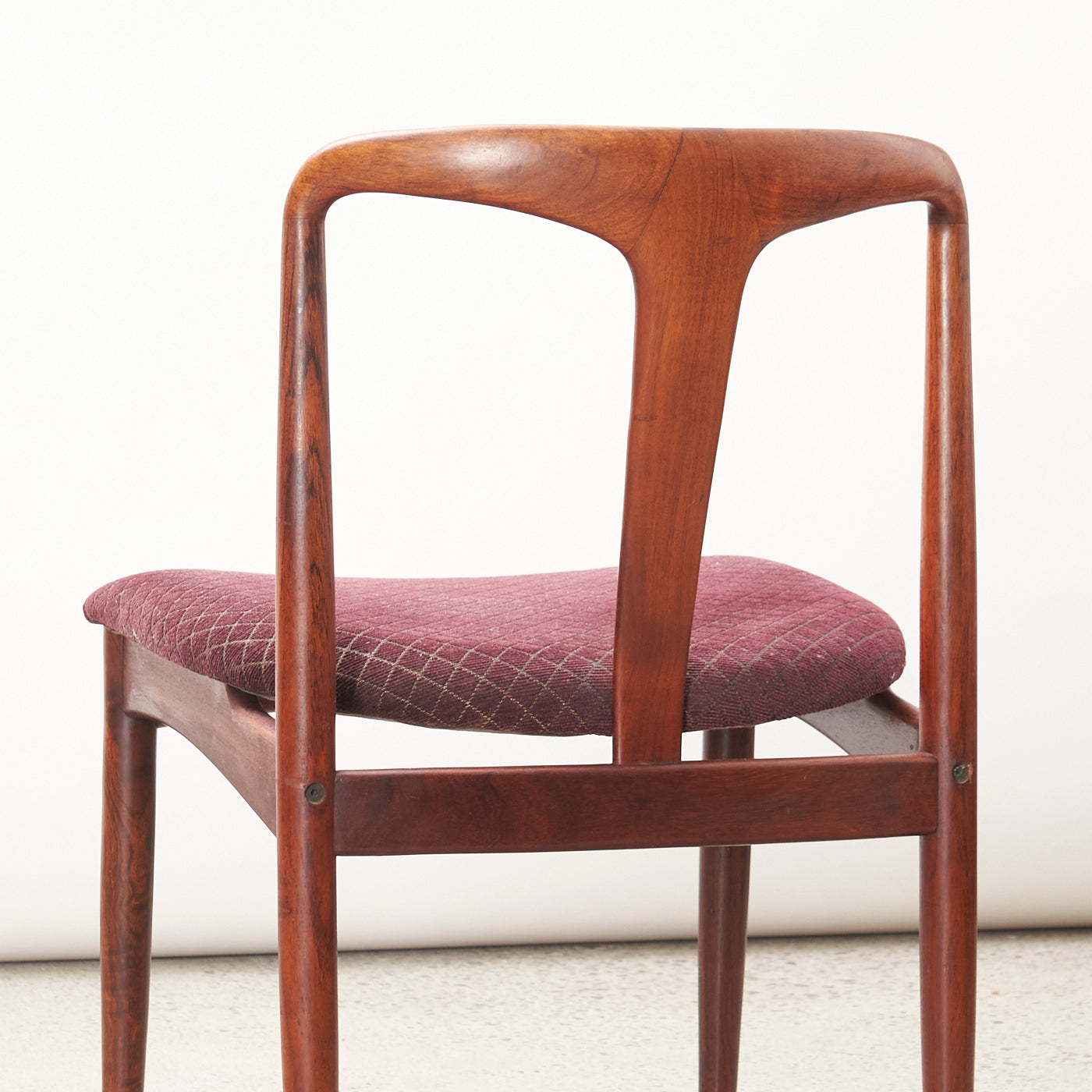 Single Rosewood 'Juliane' Chair by Johannes Andersen, Denmark