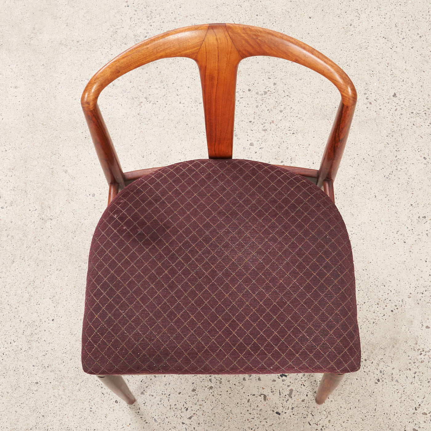 Single Rosewood 'Juliane' Chair by Johannes Andersen, Denmark