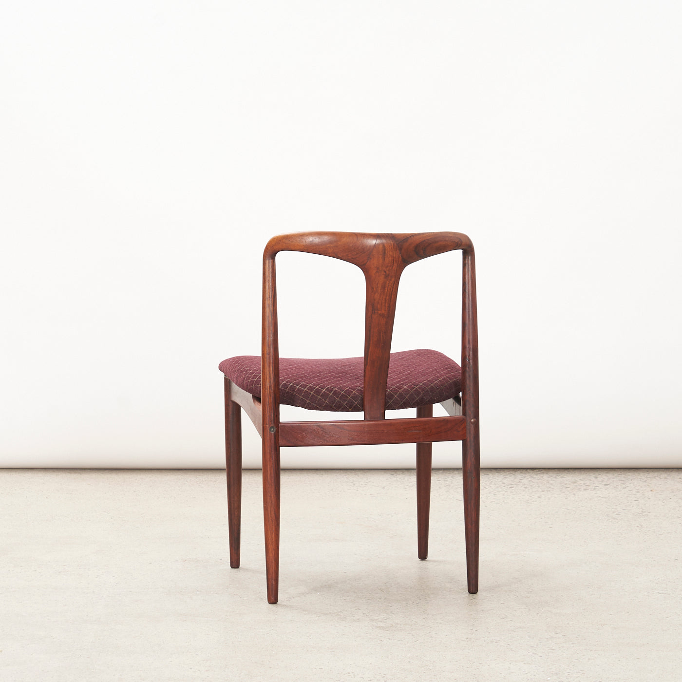 Single Rosewood 'Juliane' Chair by Johannes Andersen, Denmark