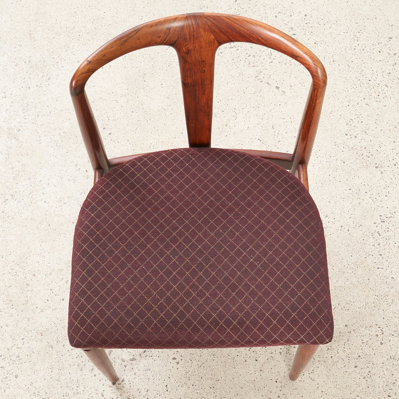 Single Rosewood 'Juliane' Chair by Johannes Andersen, Denmark