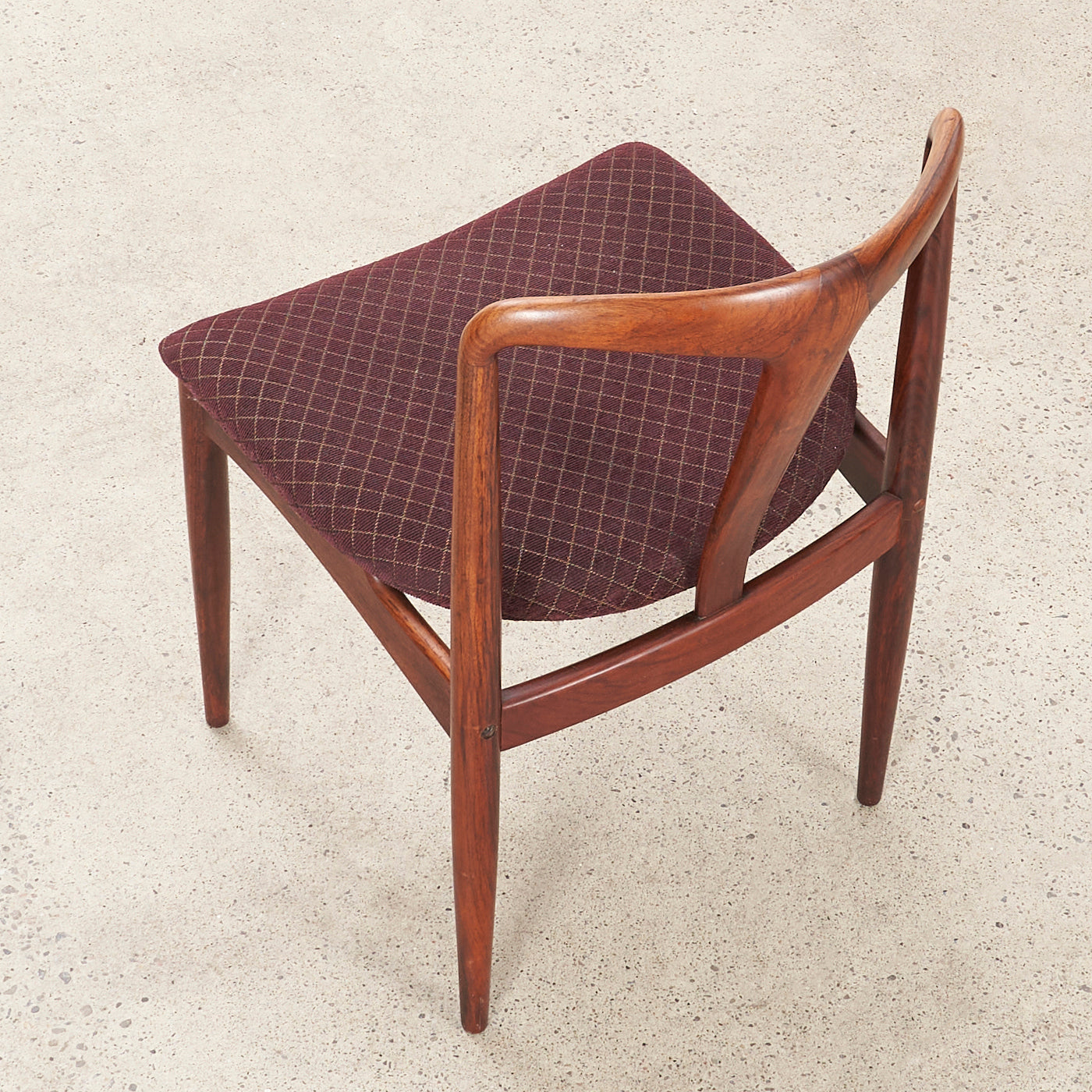 Single Rosewood 'Juliane' Chair by Johannes Andersen, Denmark
