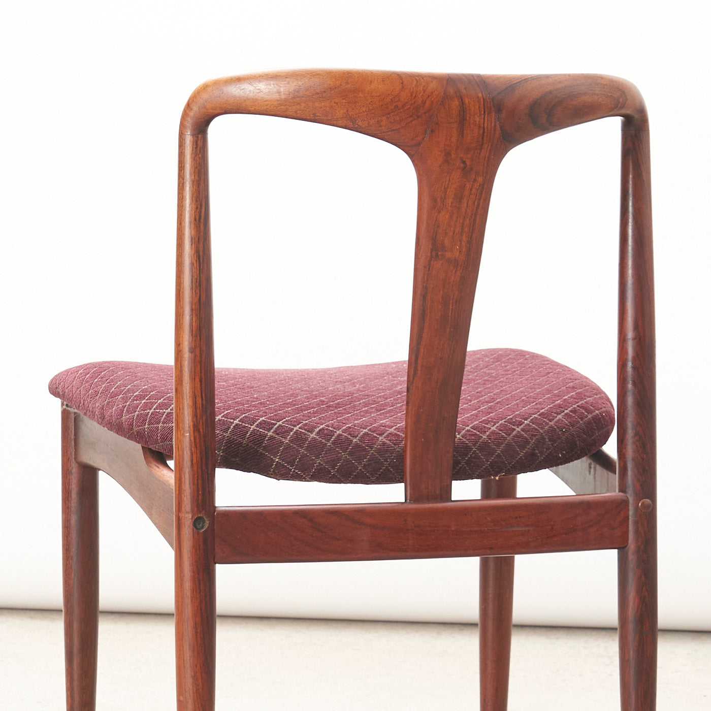 Single Rosewood 'Juliane' Chair by Johannes Andersen, Denmark