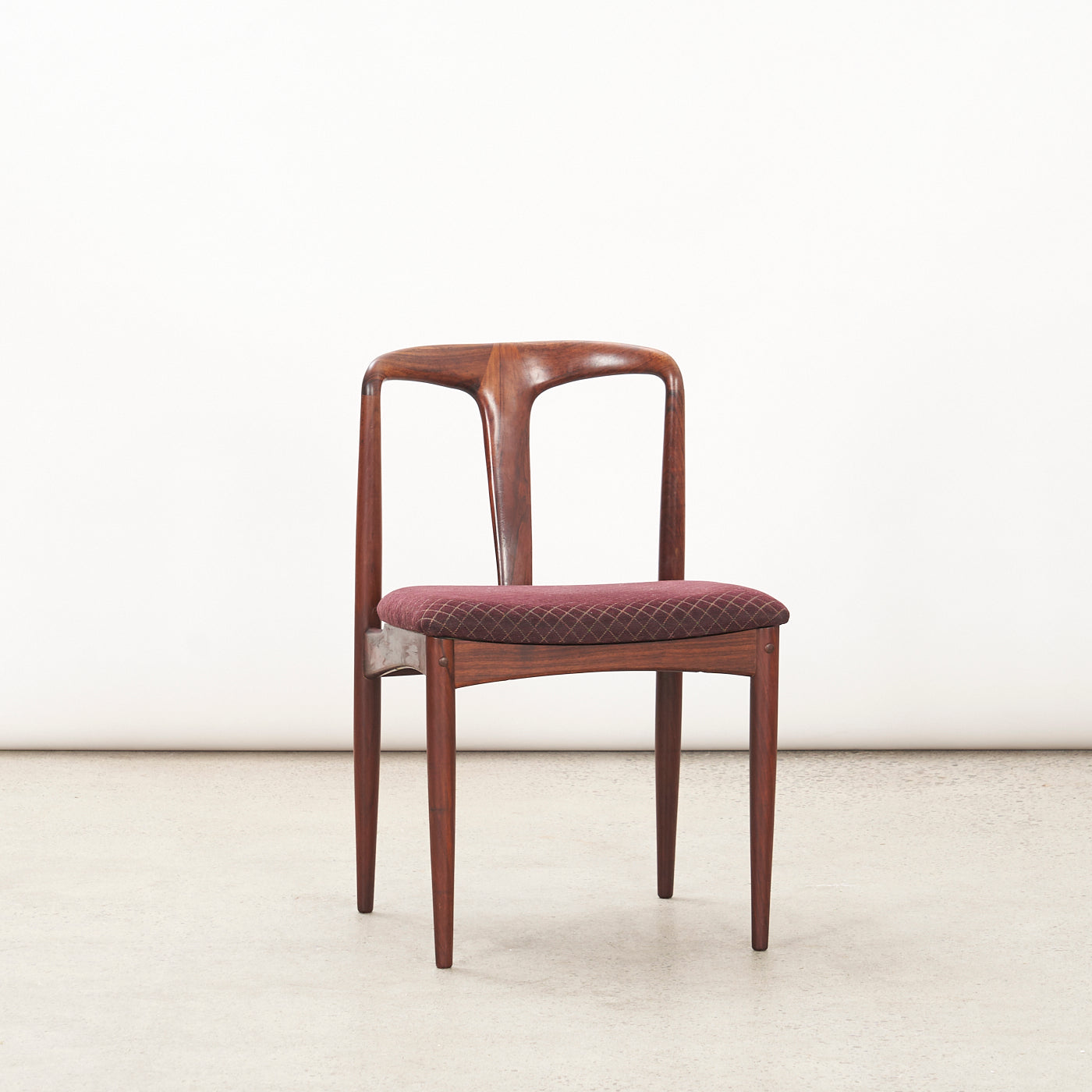 Single Rosewood 'Juliane' Chair by Johannes Andersen, Denmark