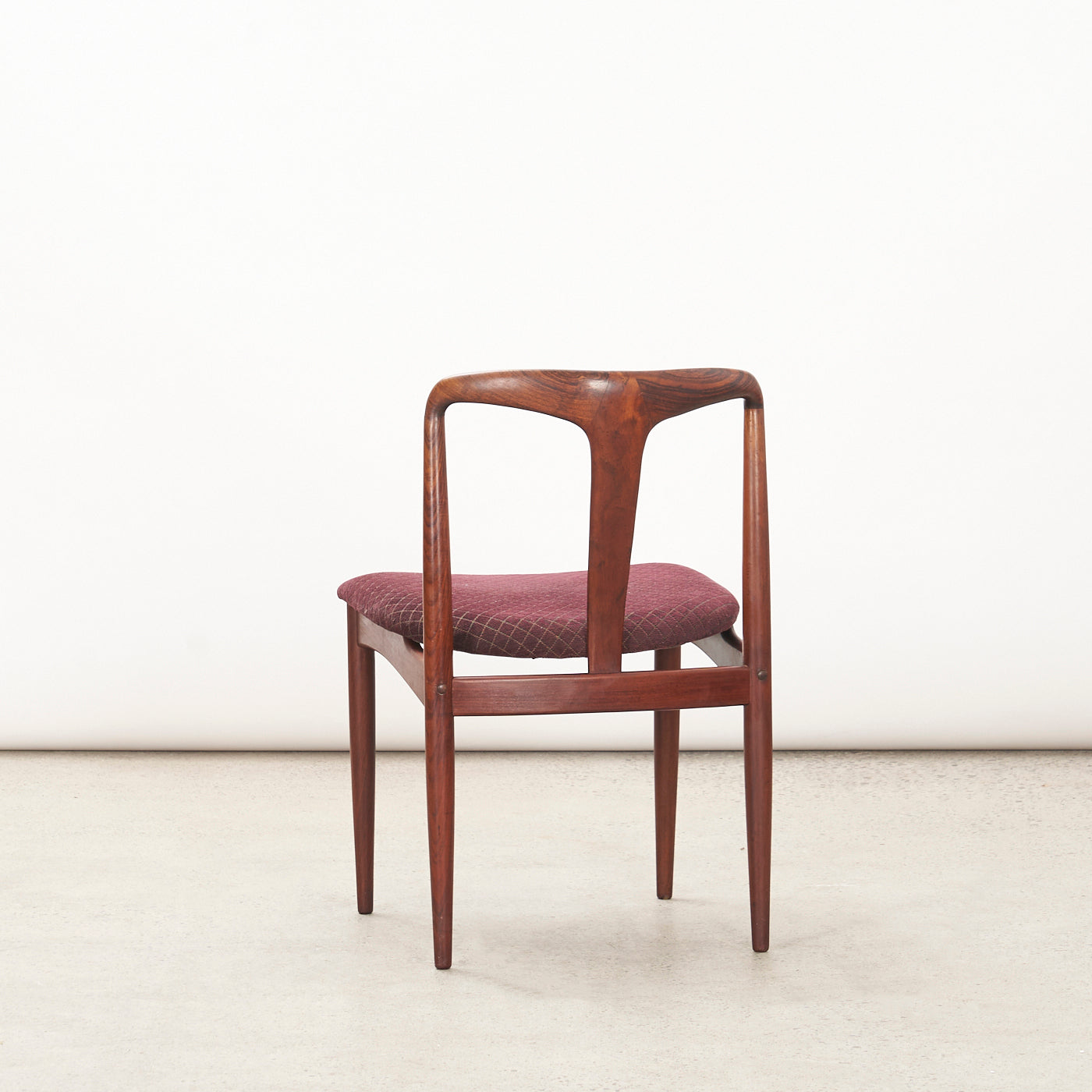 Single Rosewood 'Juliane' Chair by Johannes Andersen, Denmark