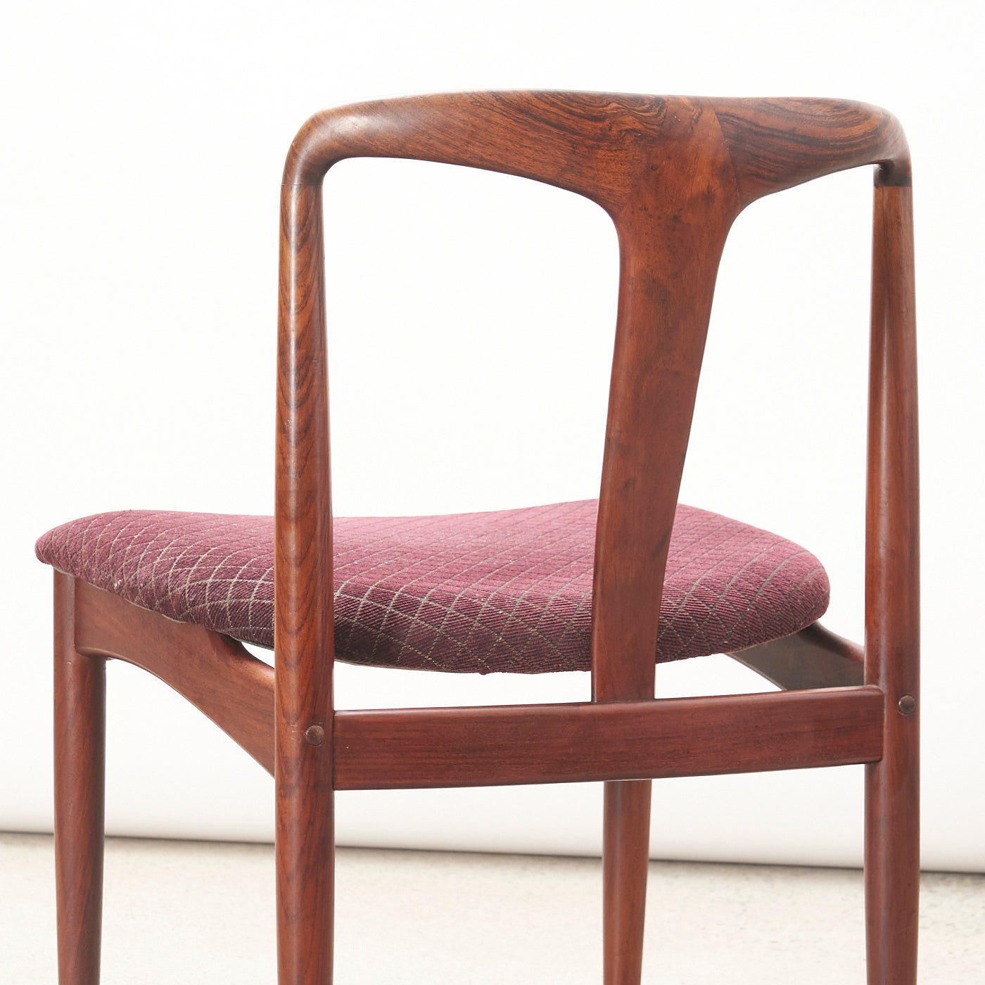 Single Rosewood 'Juliane' Chair by Johannes Andersen, Denmark
