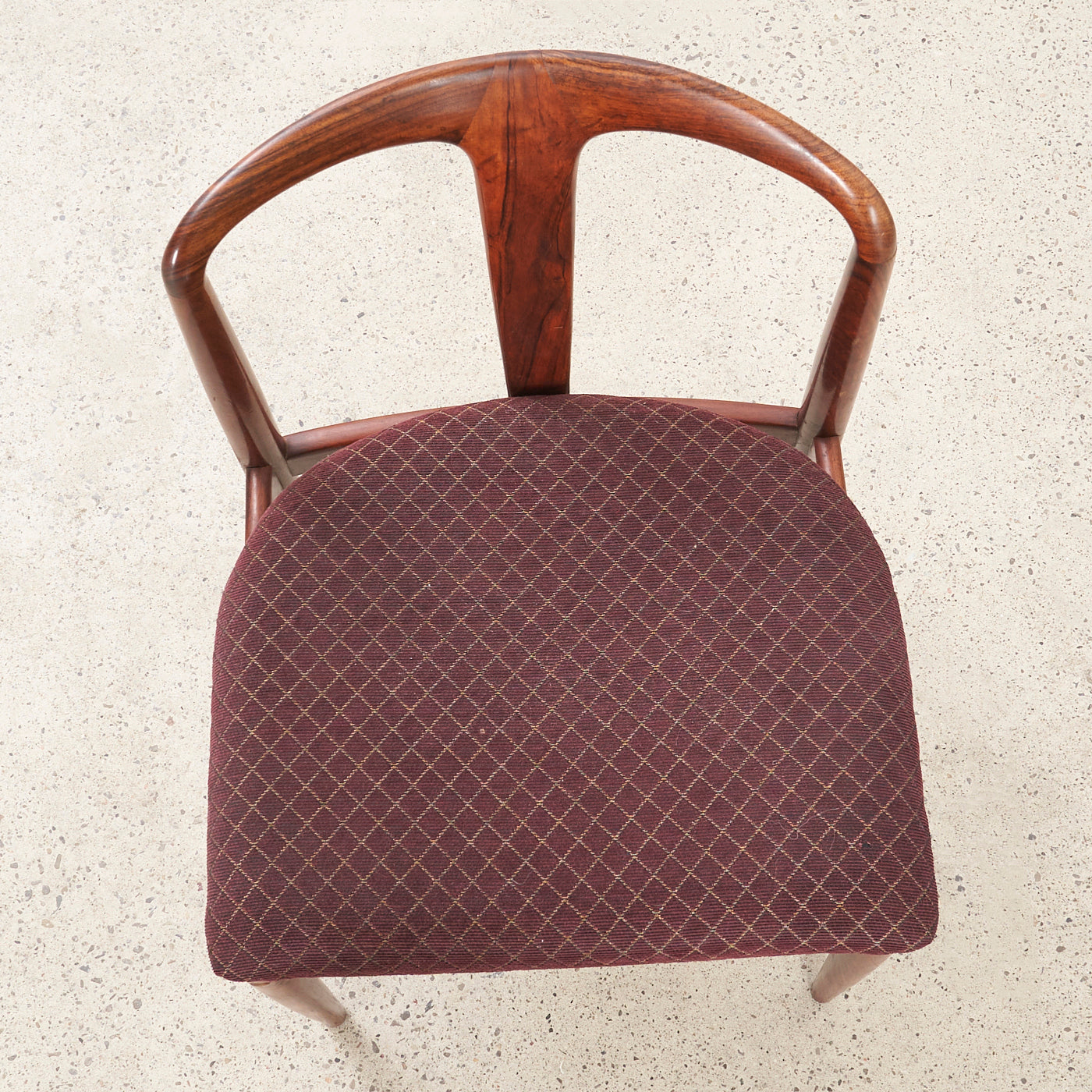 Single Rosewood 'Juliane' Chair by Johannes Andersen, Denmark