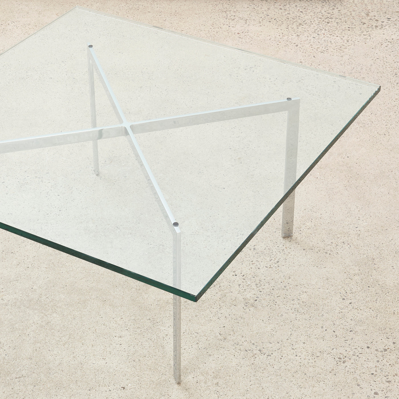 'Barcelona' Coffee Table by Ludwig Mies van der Rohe for Knoll