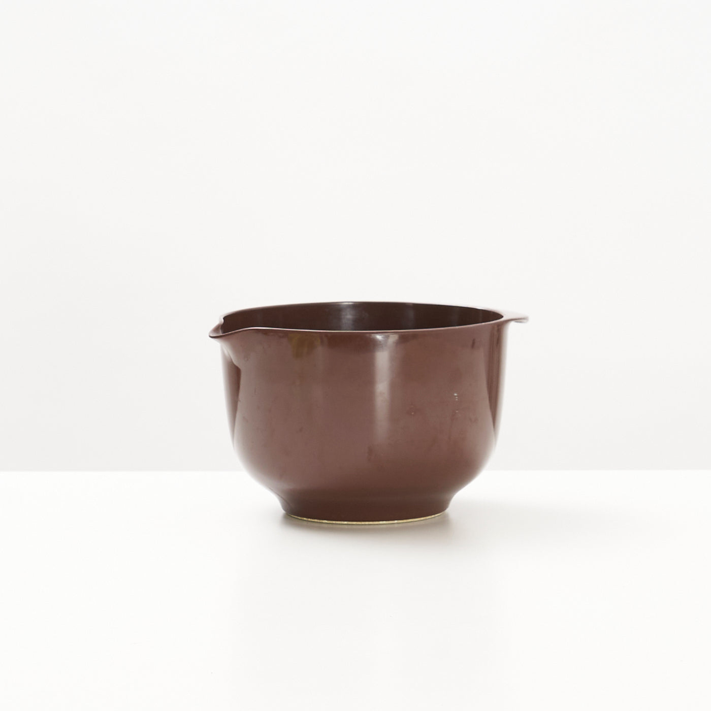 Brown Plastic Mixing Bowl by Rosti, Denmark