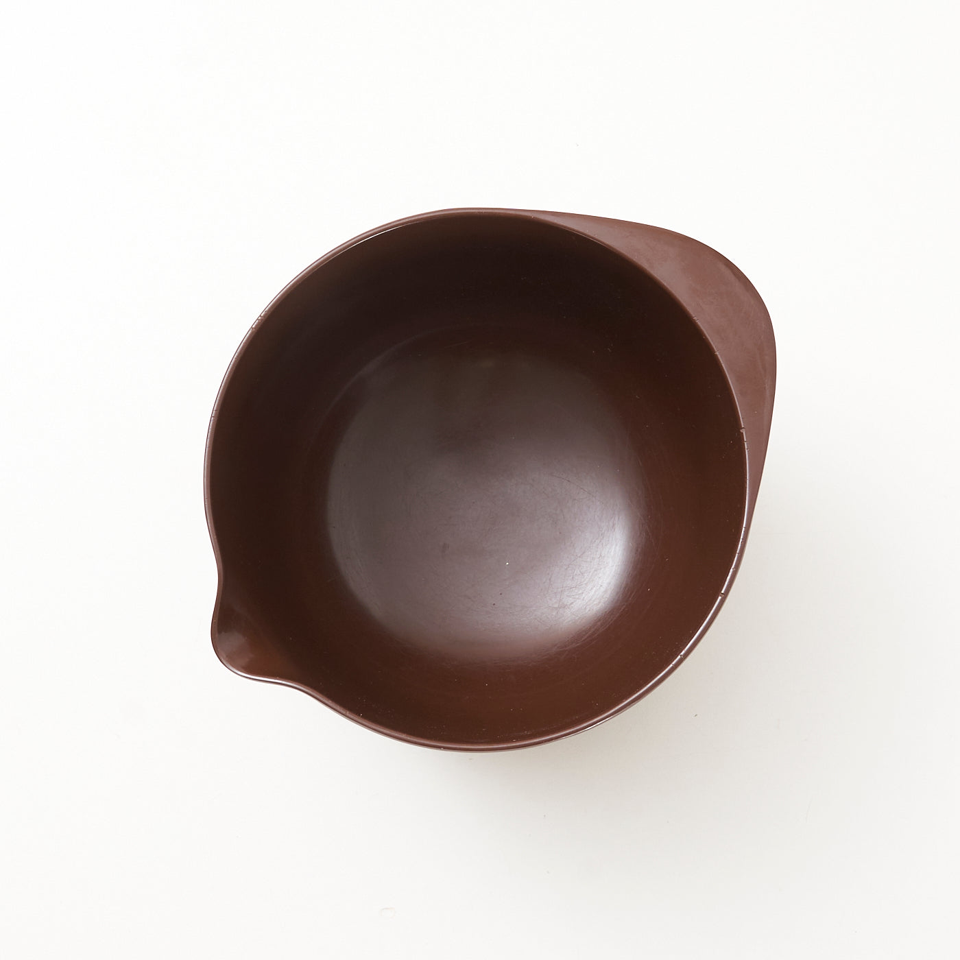 Brown Plastic Mixing Bowl by Rosti, Denmark