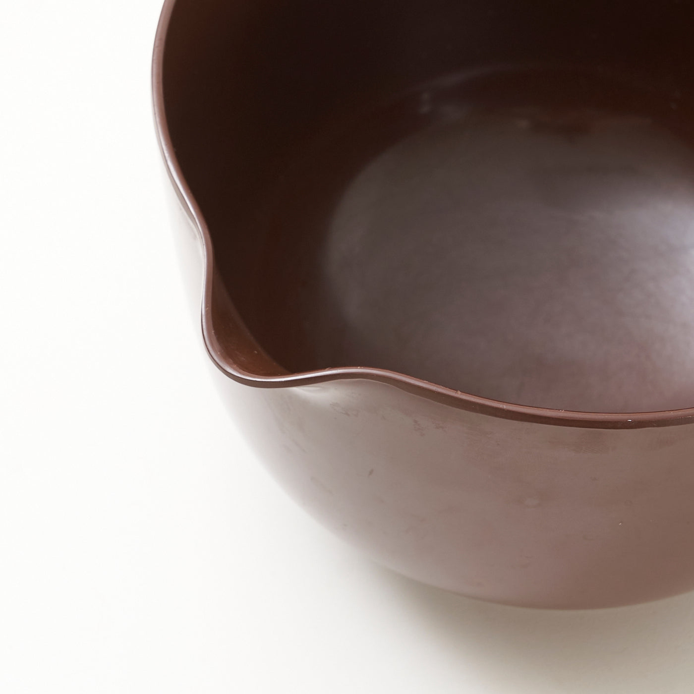 Brown Plastic Mixing Bowl by Rosti, Denmark