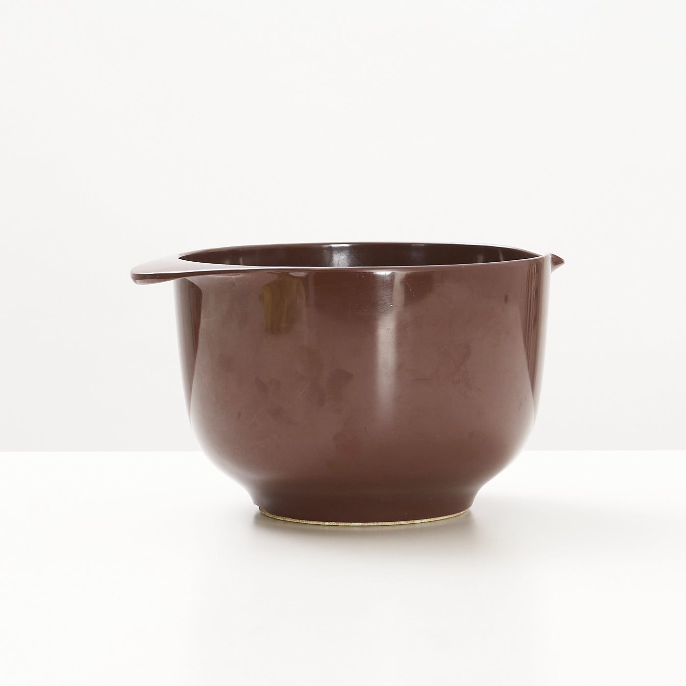 Brown Plastic Mixing Bowl by Rosti, Denmark