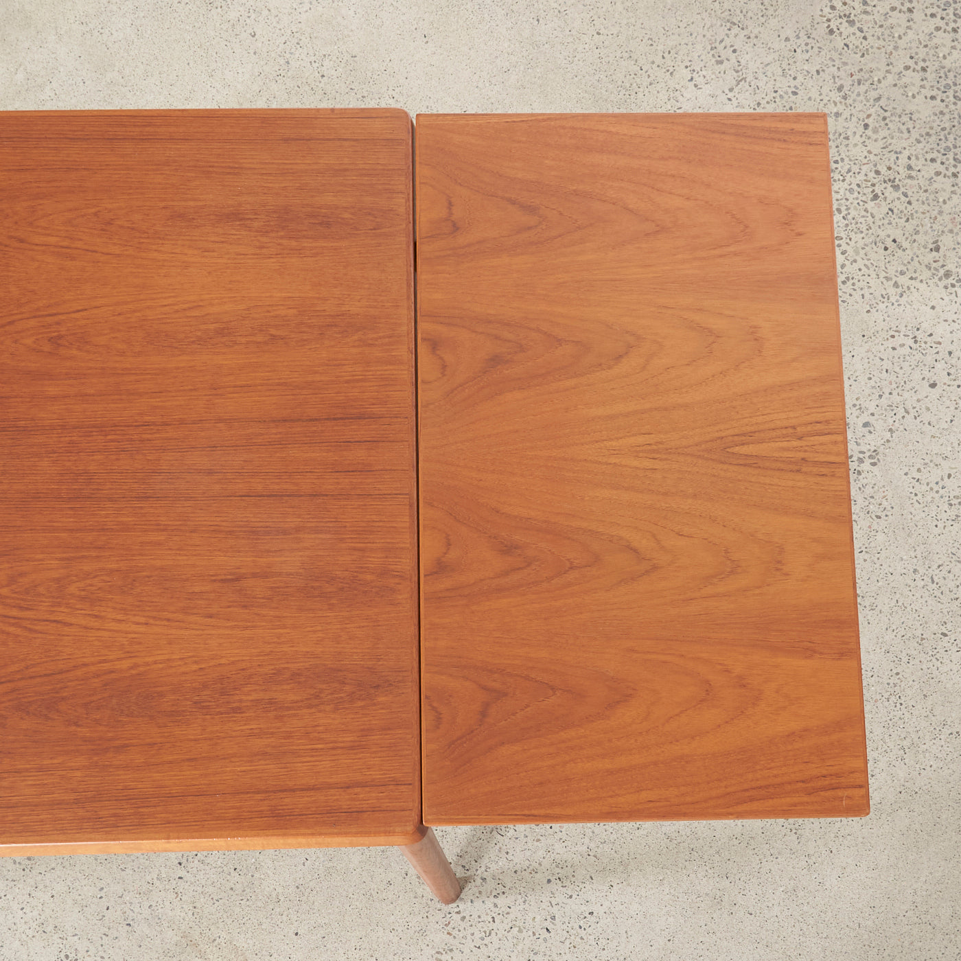 Teak Draw-Leaf Dining Table by Vejle Mobelfabrik, Denmark