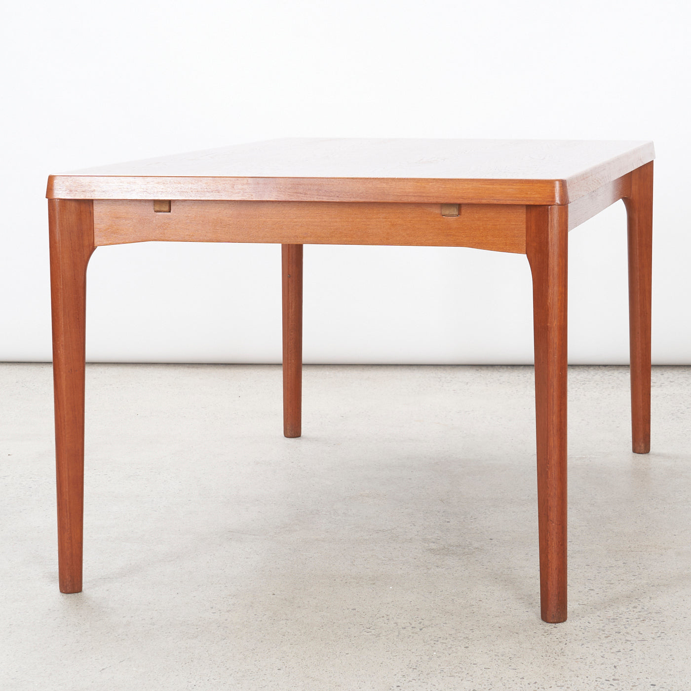 Teak Draw-Leaf Dining Table by Vejle Mobelfabrik, Denmark