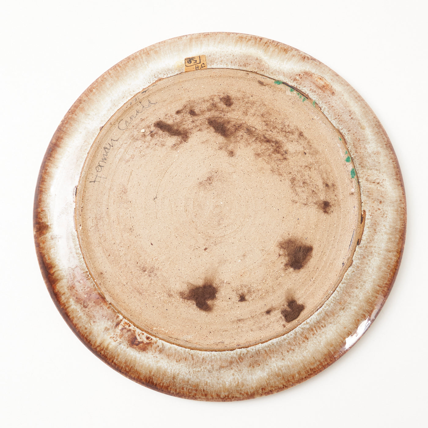 Signed Studio Pottery Dish