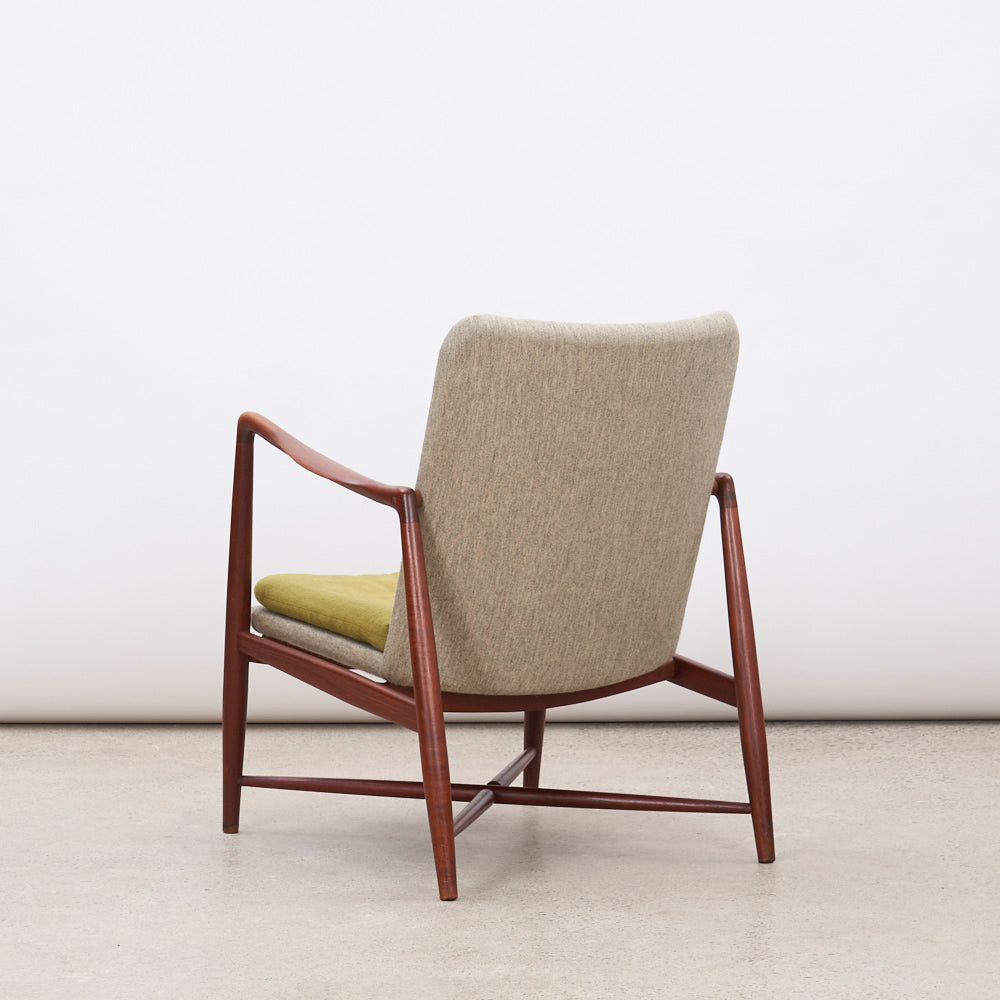 Teak 'Fireplace' aka 'B059' Lounge Chair by Finn Juhl for Bovirke, Denmark