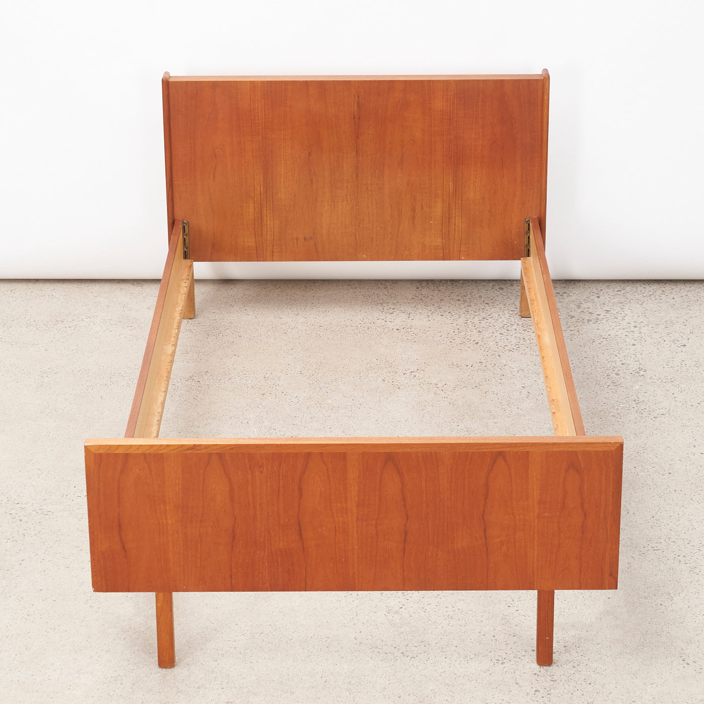 Teak Twin Bed