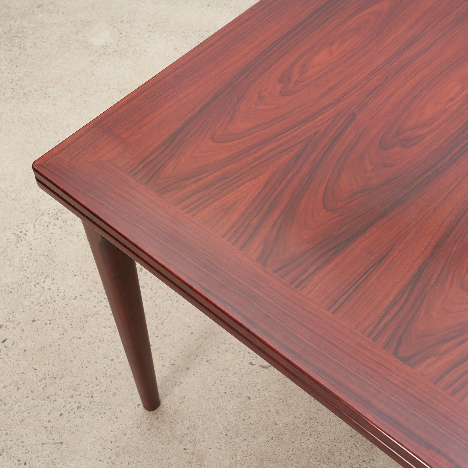 Rosewood Draw Leaf Dining Table by Skovby