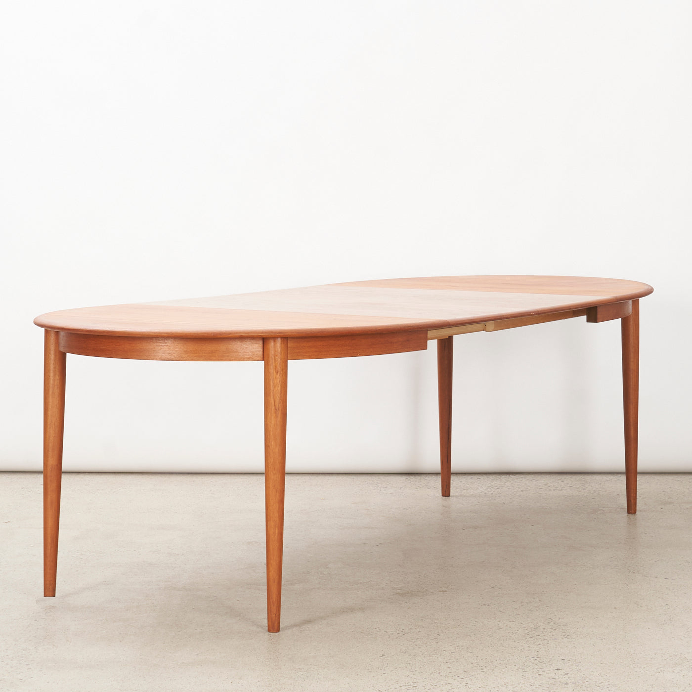 Oval Teak Dining Table by Skovmand & Andersen, Denmark