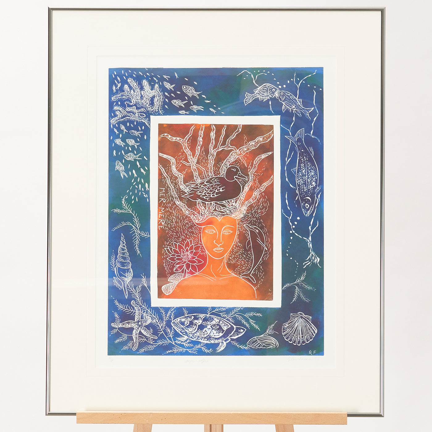 Signed Screenprint 'Mer-Mère'