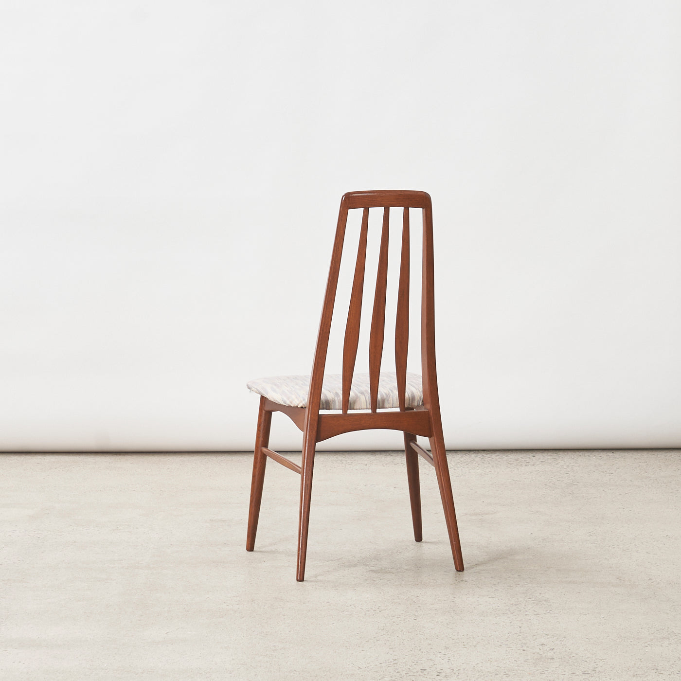 Set of 6 Teak 'Eva' Dining Chairs by Niels Koefoed, Denmark