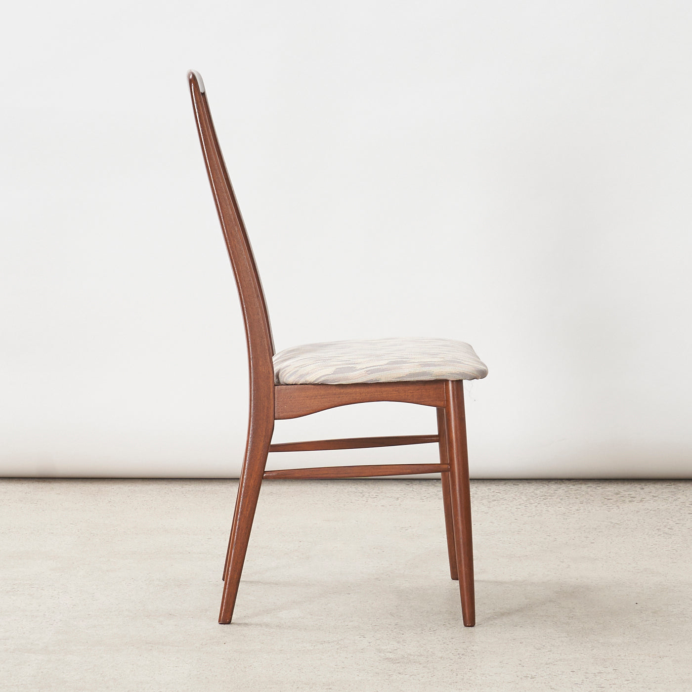 Set of 6 Teak 'Eva' Dining Chairs by Niels Koefoed, Denmark