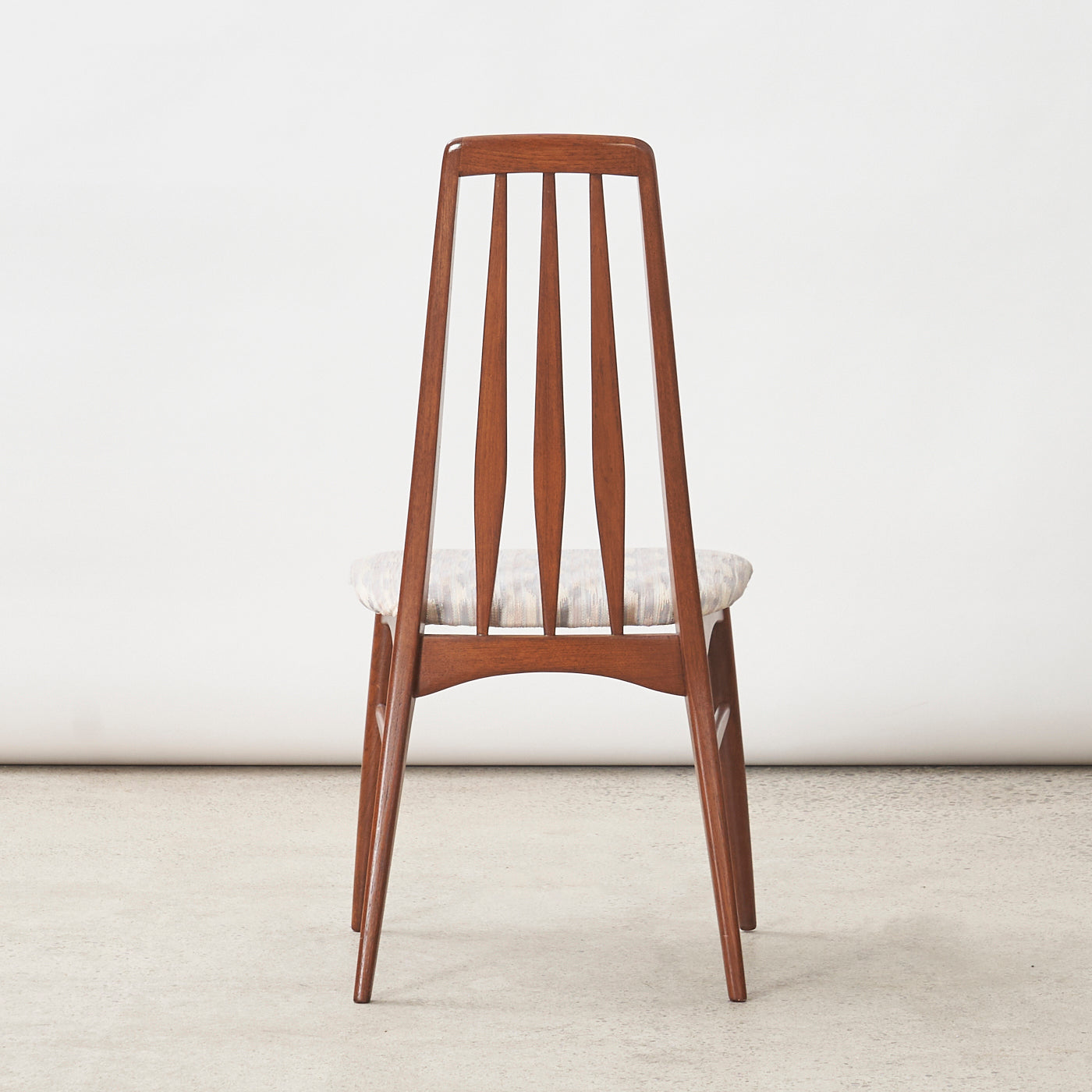 Set of 6 Teak 'Eva' Dining Chairs by Niels Koefoed, Denmark