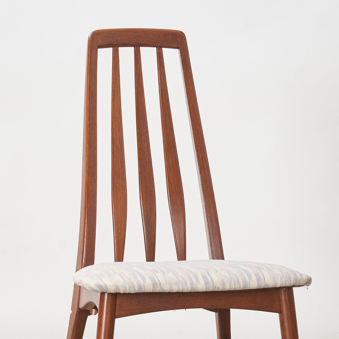 Set of 6 Teak 'Eva' Dining Chairs by Niels Koefoed, Denmark