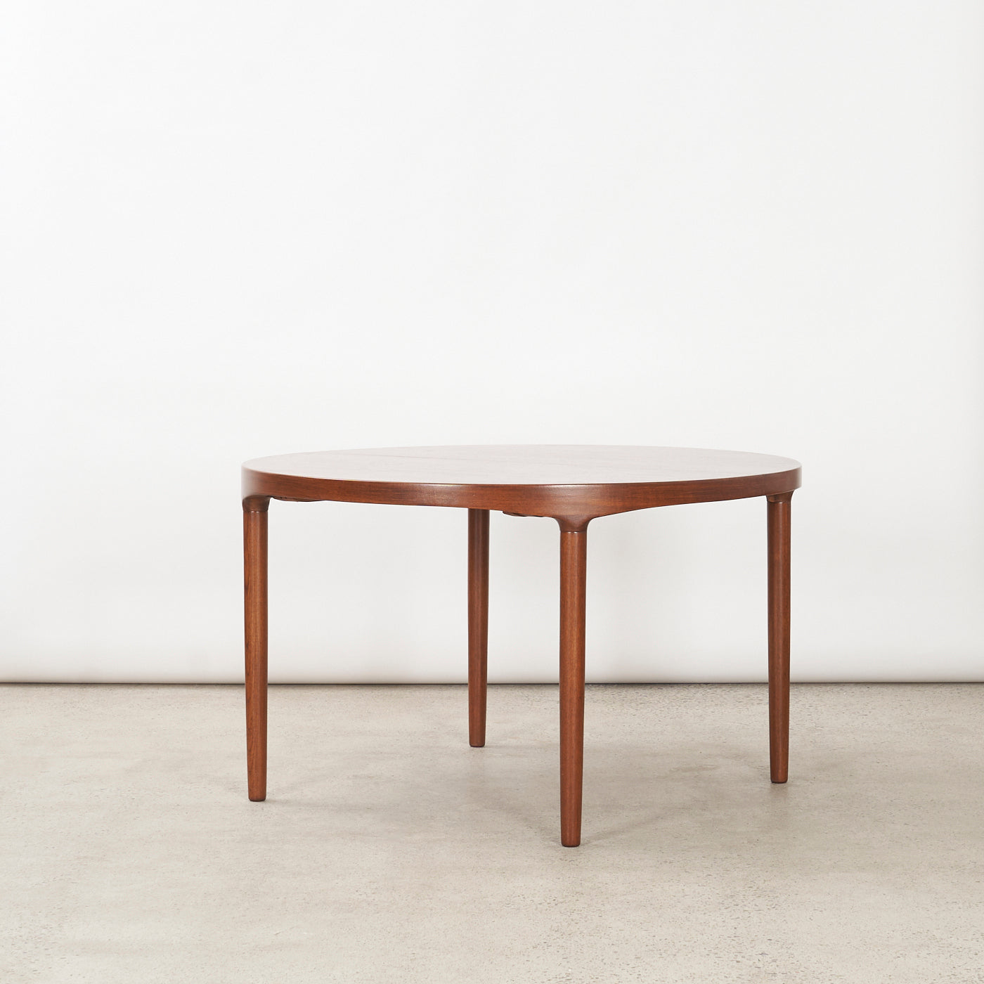 Round Teak Dining Table by Randers Møbelfabrik, Denmark
