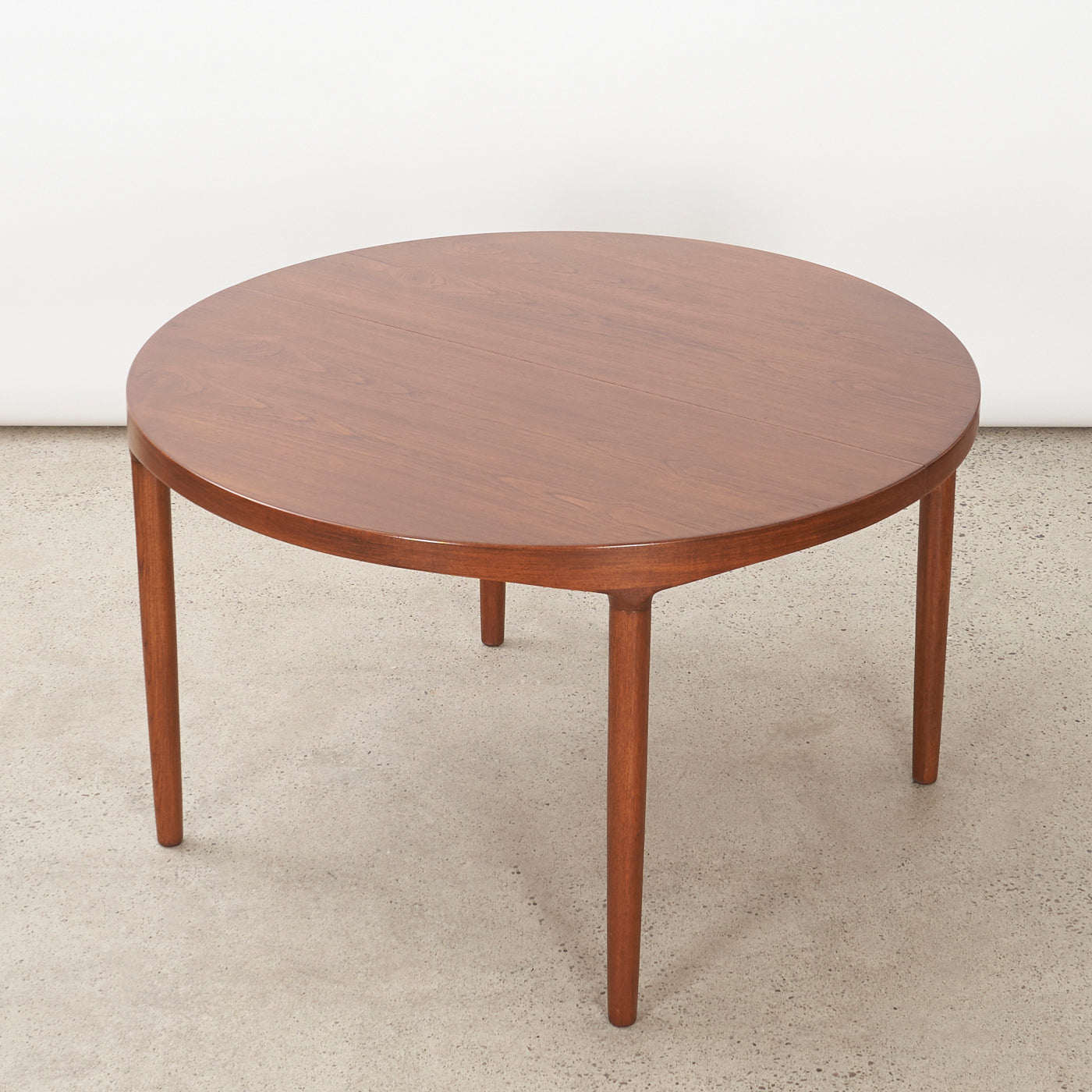 Round Teak Dining Table by Randers Møbelfabrik, Denmark