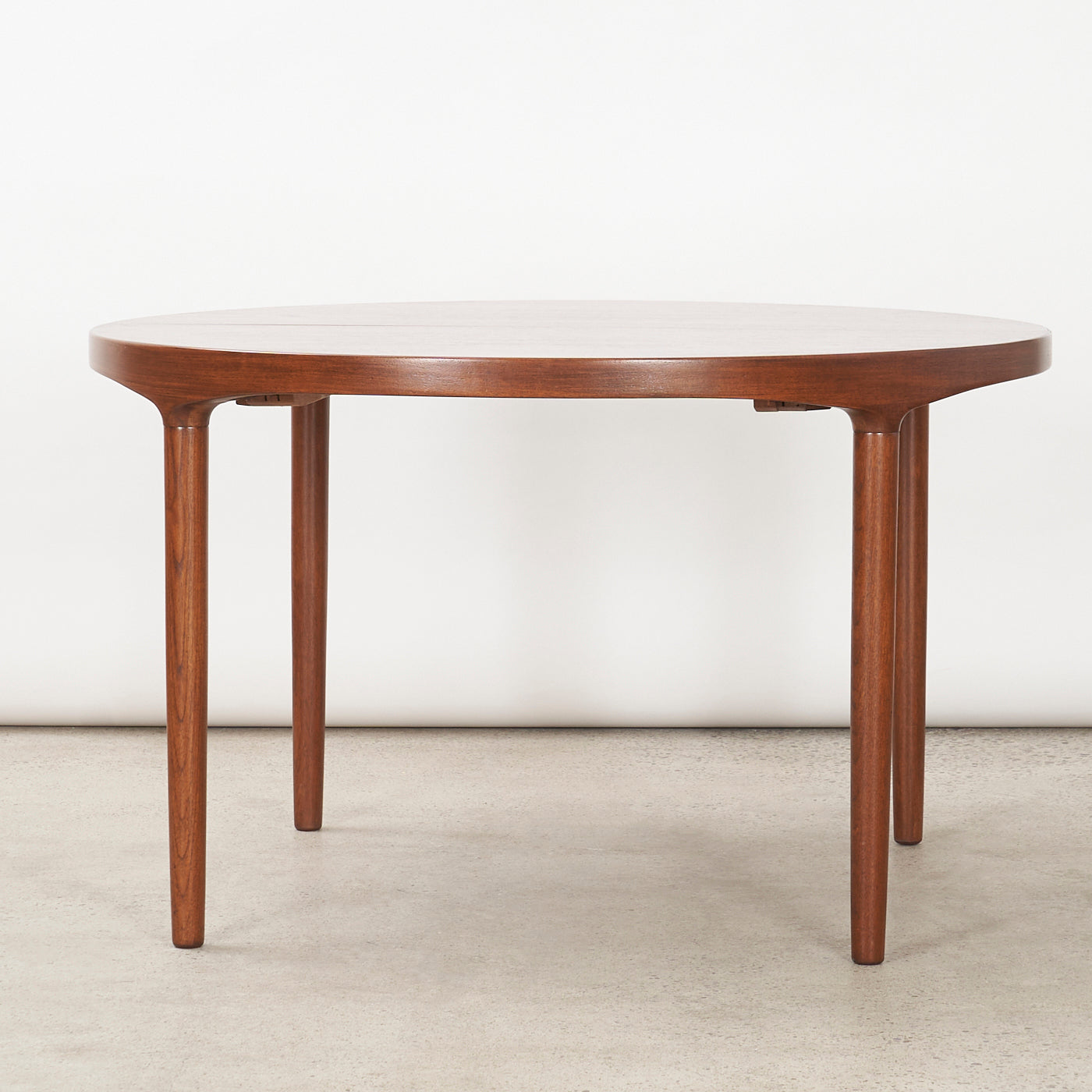 Round Teak Dining Table by Randers Møbelfabrik, Denmark