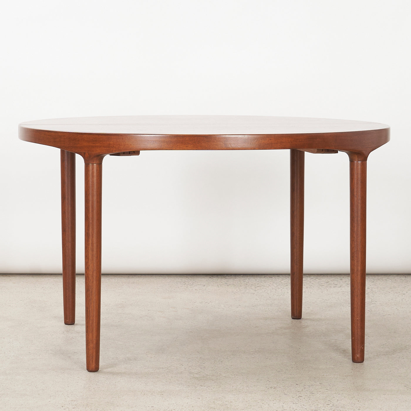 Round Teak Dining Table by Randers Møbelfabrik, Denmark