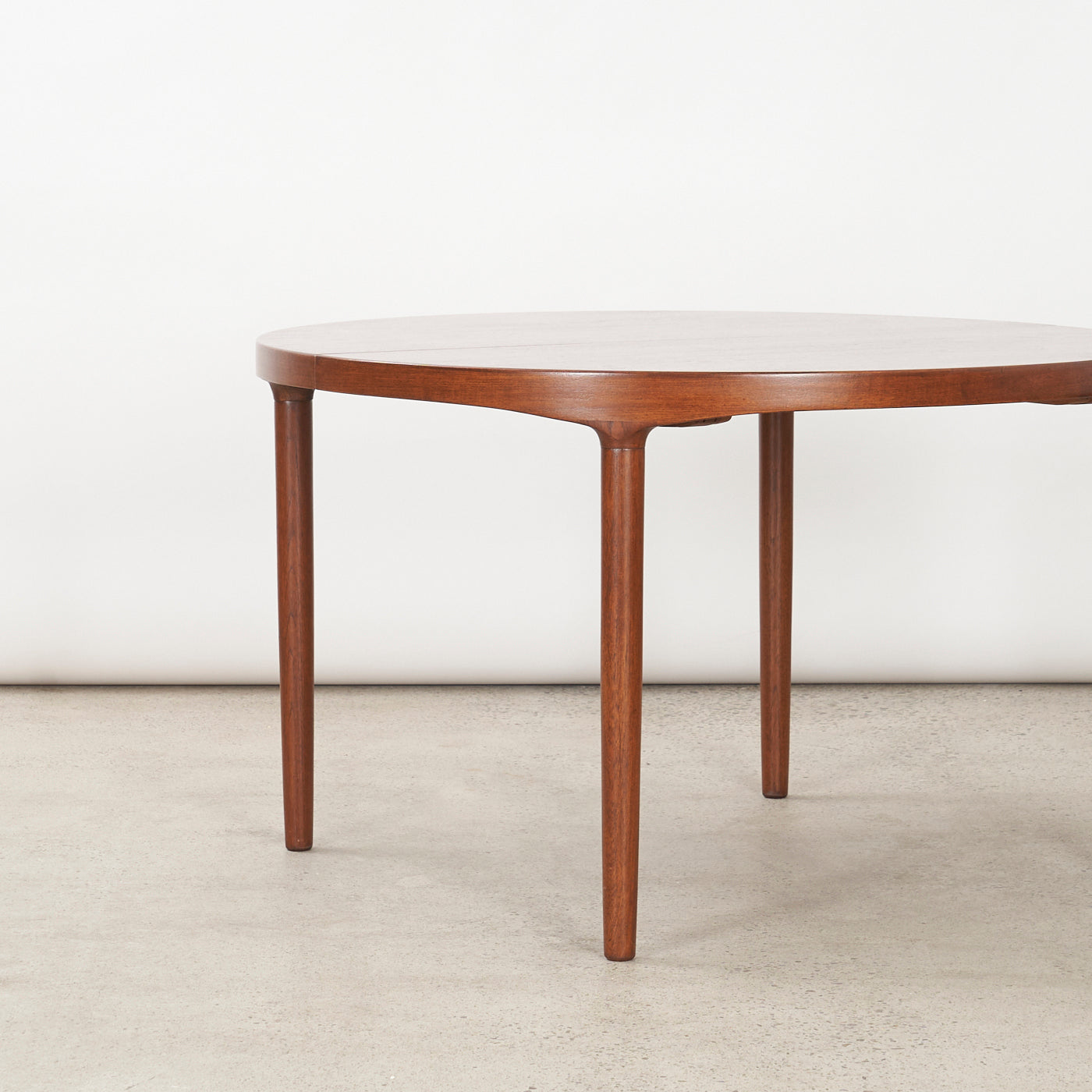 Round Teak Dining Table by Randers Møbelfabrik, Denmark