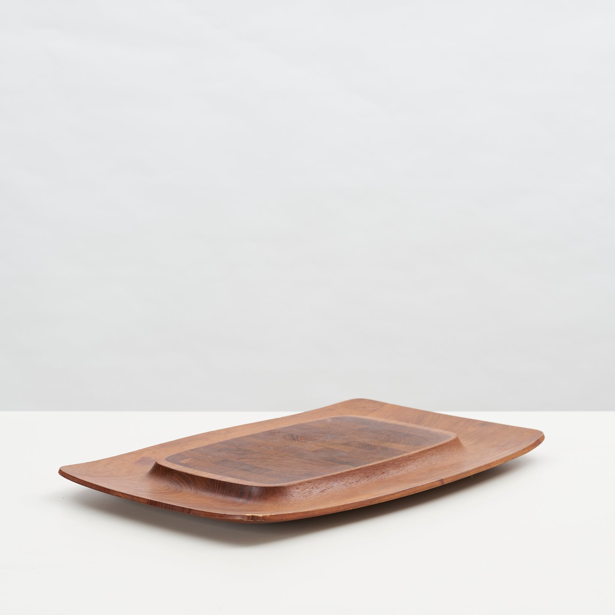Teak Cutting Board / Serving Platter by Dansk