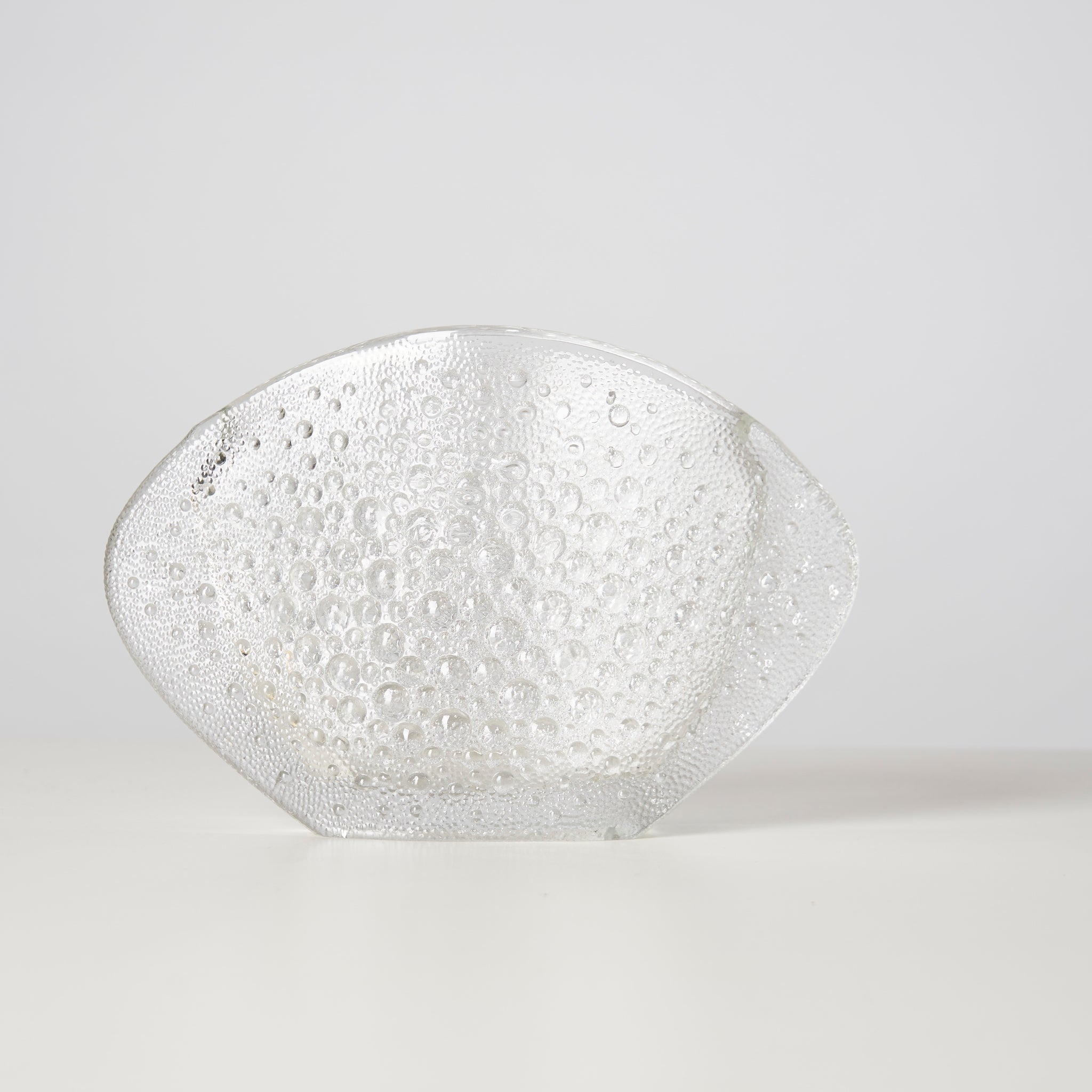 Textured Glass Vase