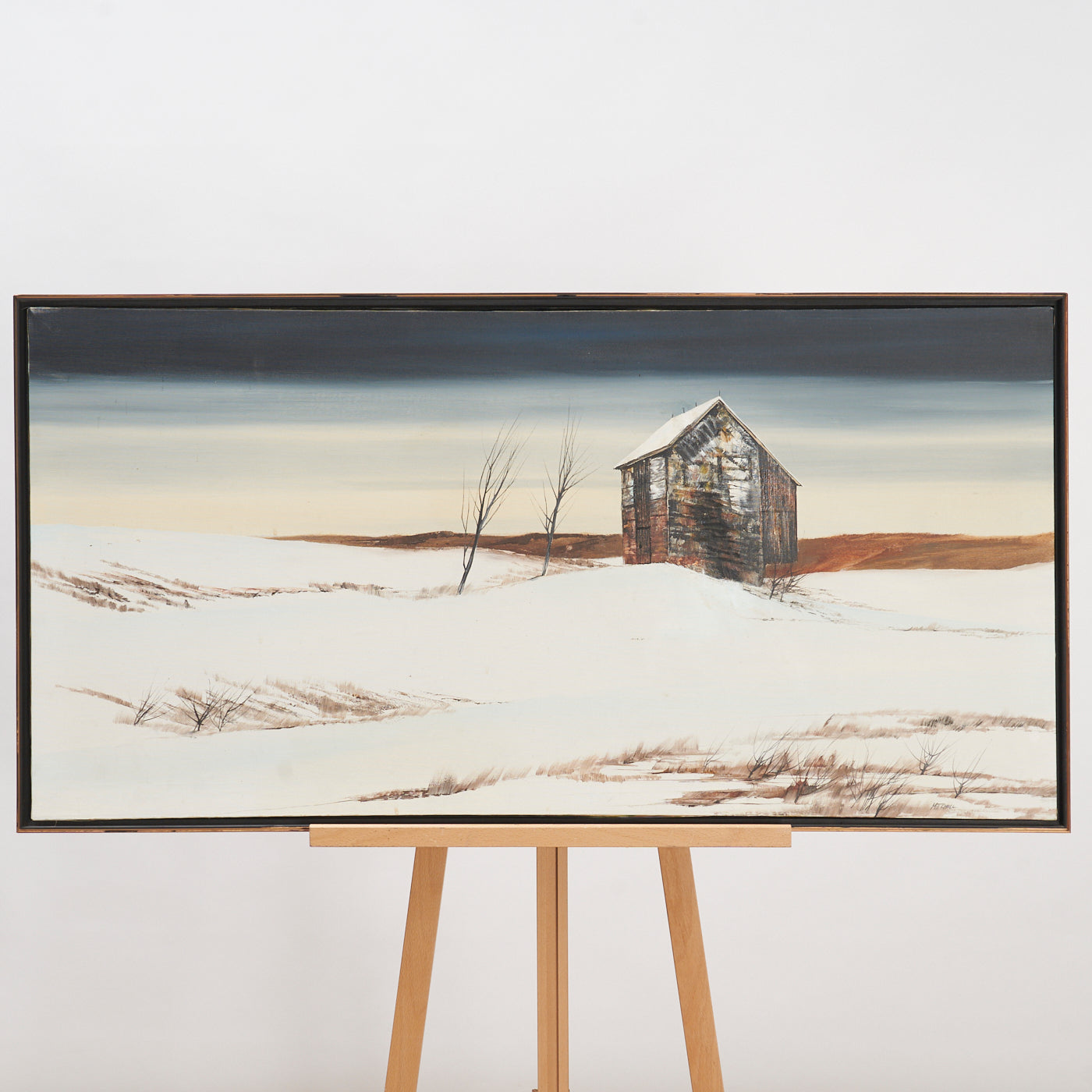 Signed Landscape Painting