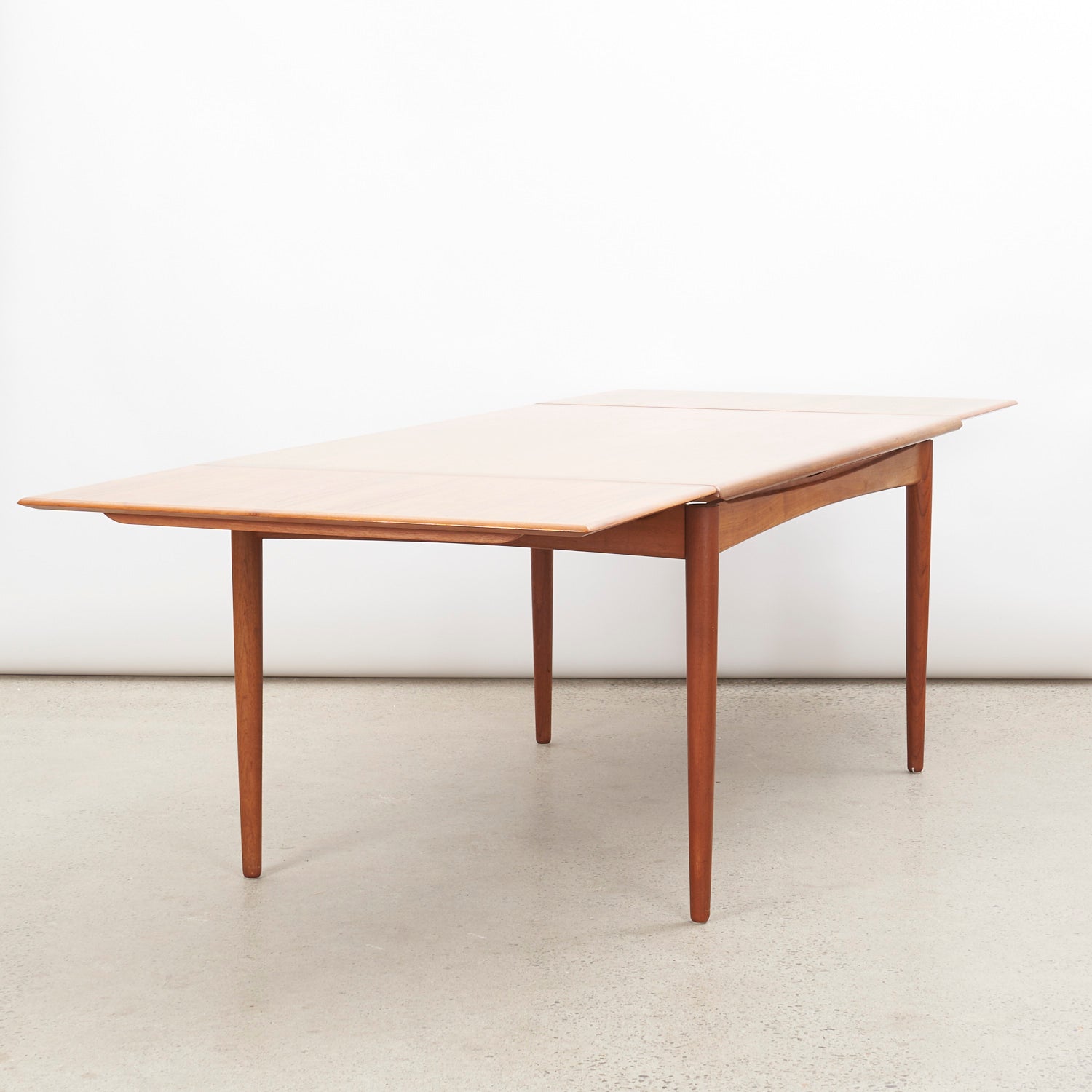Teak Draw Leaf Table by Bramin