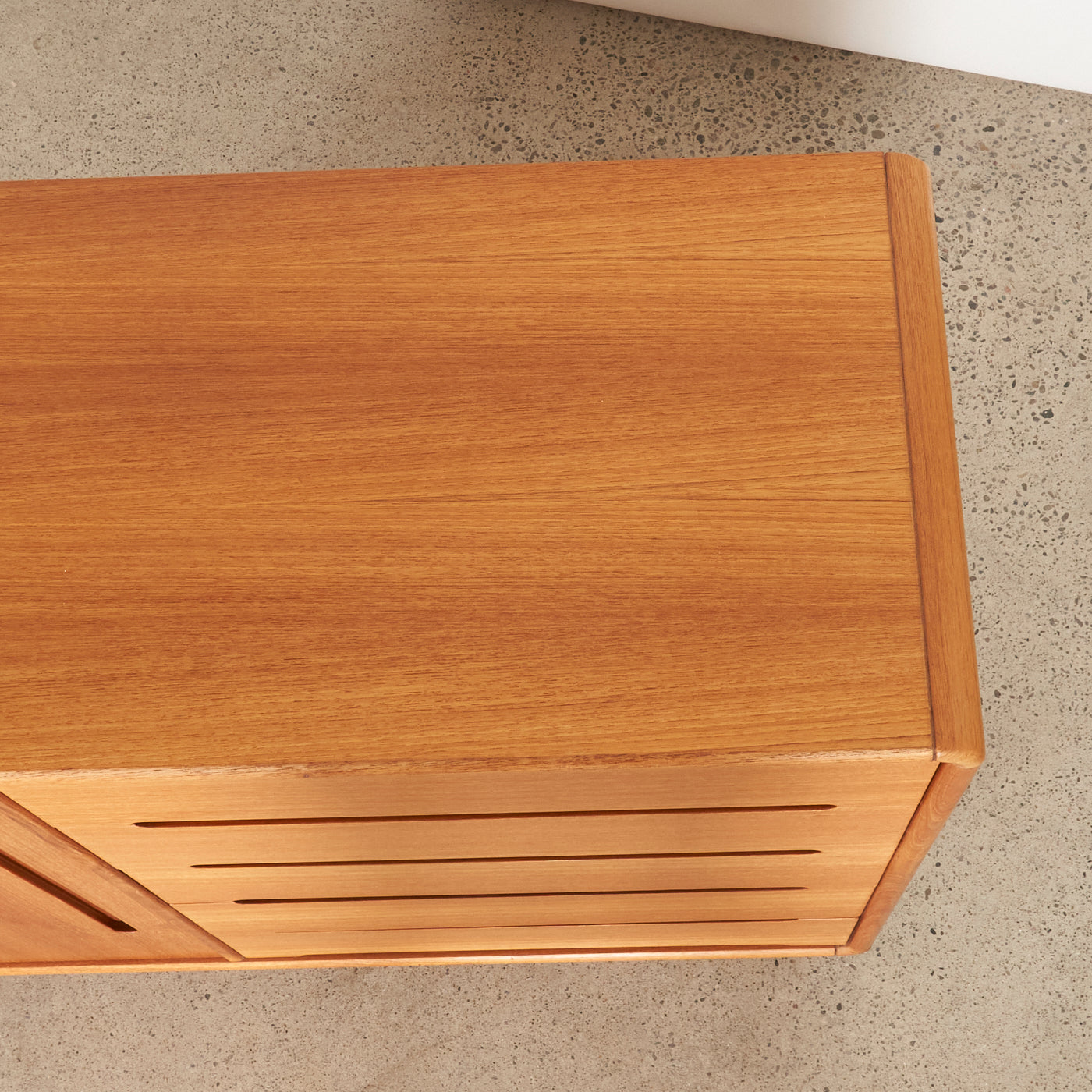 Teak Dresser w/ Cabinet