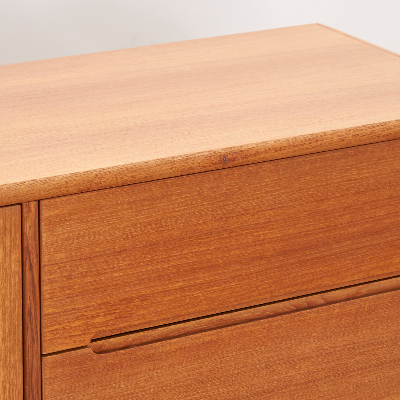 Teak Dresser w/ Cabinet
