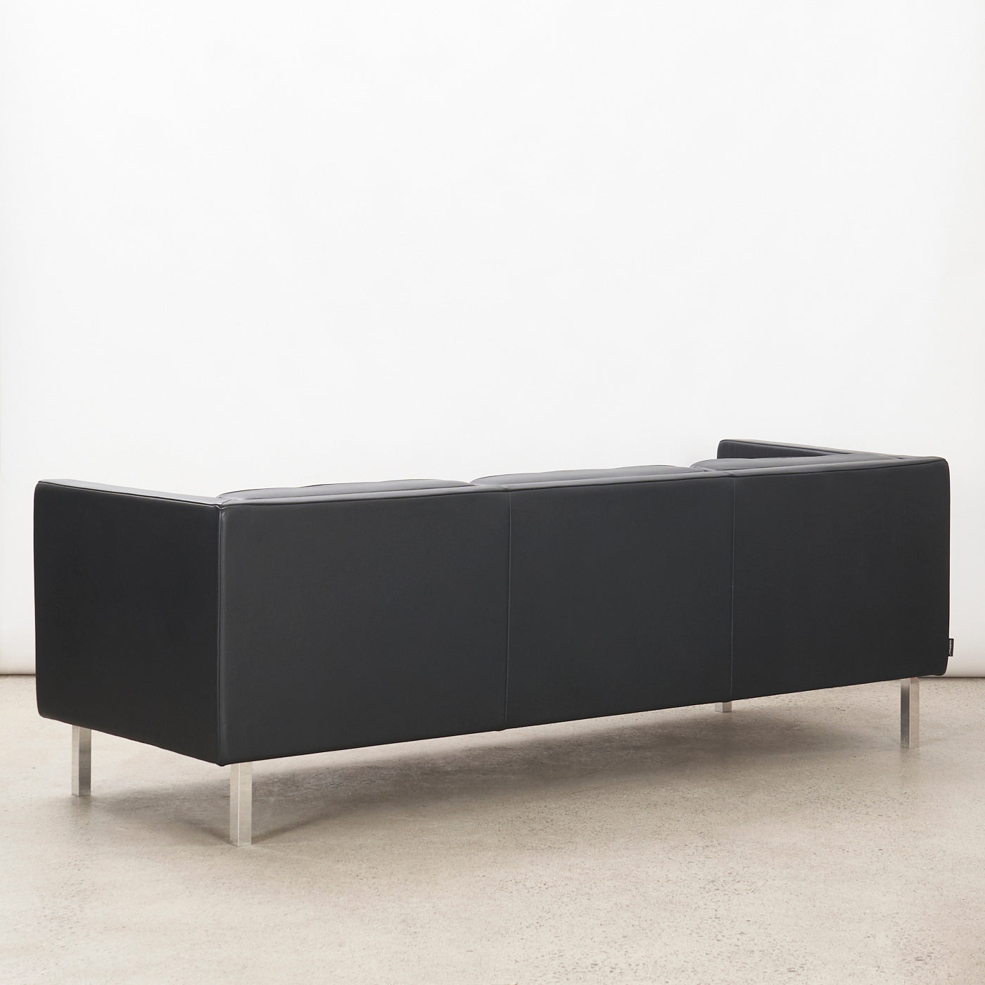 'Tuxedo' Leather 3-Seater Sofa for Nienkämper