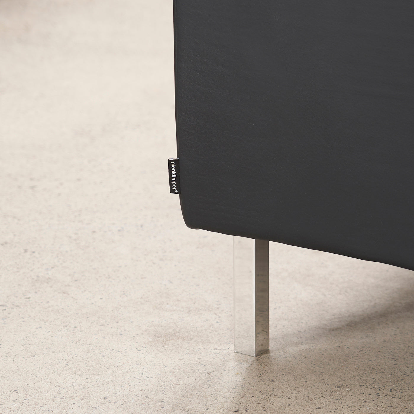 'Tuxedo' Leather 3-Seater Sofa for Nienkämper