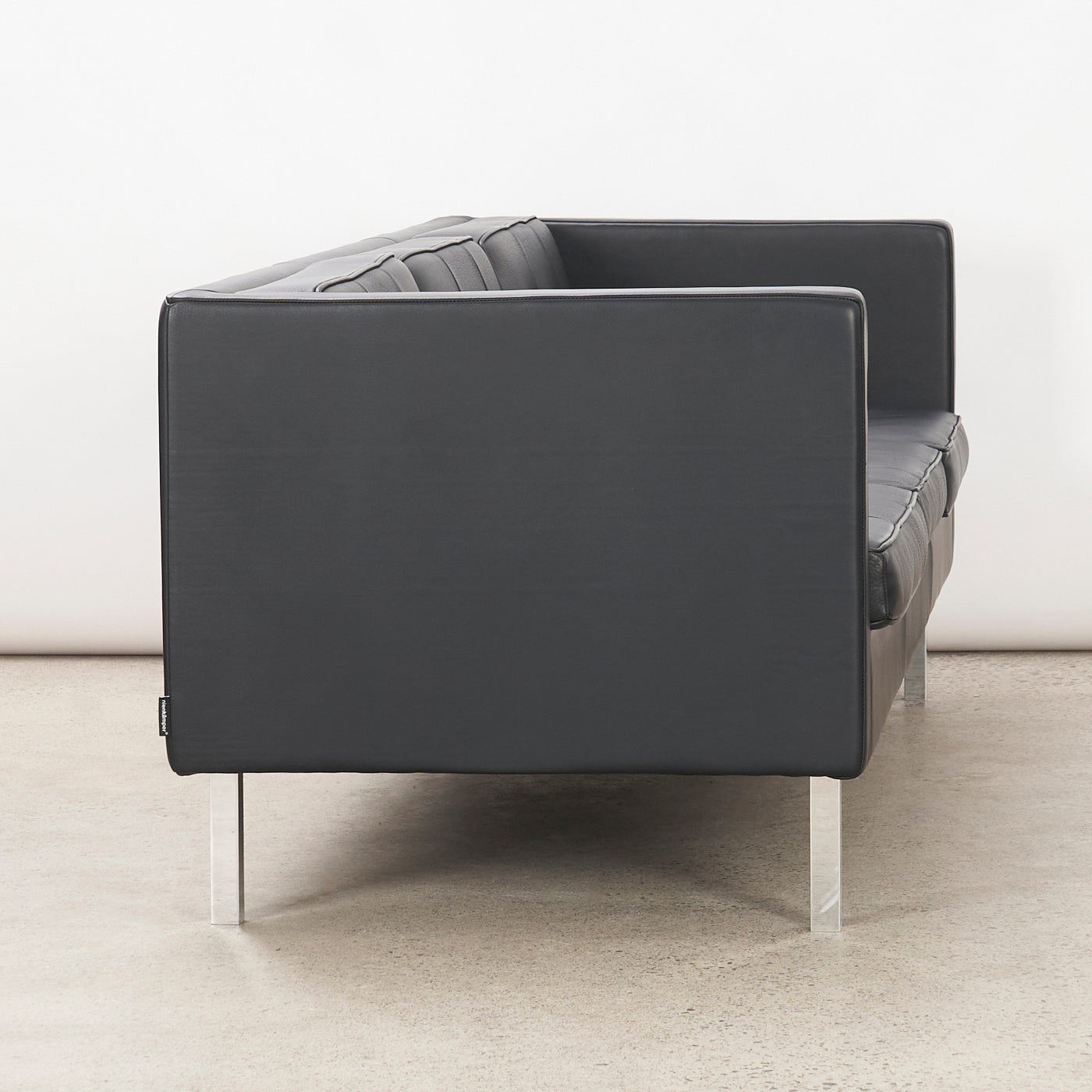 'Tuxedo' Leather 3-Seater Sofa for Nienkämper